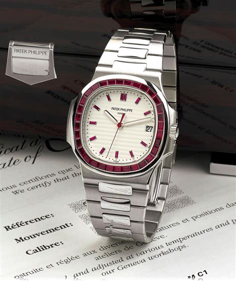 patek philippe nautilus ruby|Patek Philippe Nautilus.